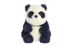Aurora® Adorable Lin Lin™ 25&period;4cm Panda Navy Stuffed Animal