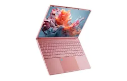 Intel N5095 Laptop，Student 15&period;6" Laptop&comma; 8GB DDR4&comma; 128GB SSD&comma;Windows 11 Pro&comma;Pink