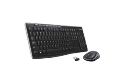 Logitech Wireless Combo MK270&comma; Pack of 4&comma;Black