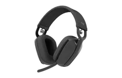 Logitech Zone Vibe 100&comma; Lightweight Wireless Bluetooth Over-Ear Headphones with Noise Cancelling Mic&comma; Graphite