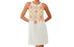Spartina 449 Kieran Halter Dress In Blue Mist