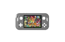 Arcade Handheld Game Console AV TV Output Gamepad TF Card Music Video E-Book MP3 Player Retro Game Handle Joystick 3&period;5 Inch HD&lpar;Grey&rpar;