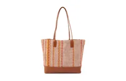 Hobo Women&apos;s Shopper Tote Bag In Artisan Stripe