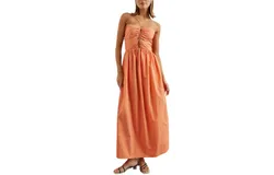 Rails Silvia Dress In Papaya