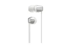 Sony Wireless in-Ear Headset&sol;Headphones with Mic for Phone Call&comma; White&lpar;WI-C310&sol;B&rpar;