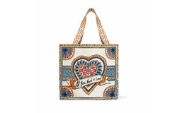Brighton Believe In Love Tote Bag In Multi