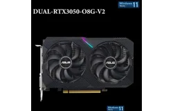 ASUS Dual GeForce RTX™ 3050 V2 Overclocked Edition 8GB