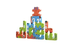 15 Pcs Animals Stacking Toys tumama Balance Blocks Stacking Game for Kids Early Educational Development Toys Fine Motor Skill Training for Kids Children Toddlers Preschool Boys Girls