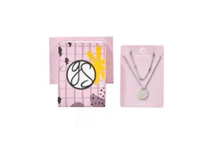 Gemma Simone Station Chain Necklace Set In Silver
