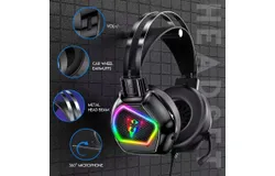 G601 headset direct plug-in gaming headset desktop computer 7&period;1 USB with microphone gaming headset