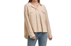Dear John Denim Foster Jacket In Cream