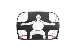 HEYXI 2 in 1 Football Goal Posts for Kids Poped up Goal Children Targets Goal Net Foldable Soccer Goal Net Football Training
