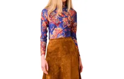 Hunter Bell Connor Top In Watercolor Bouquet