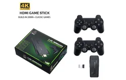 Retro Game Console&comma;Retro Game Stick&comma;Plug & Play Video TV Game Stick Within 20000&plus; Games Built-in&comma; 4K HDMI Nostalgia Stick Game for TV&comma; Dual Controllers &lpar;64G&rpar;