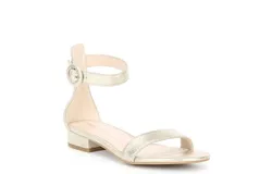 Pelle Moda Newport Sandal In Platinum Gold