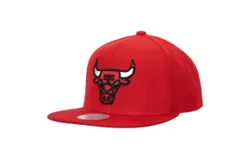 Mitchell & Ness Men&apos;s Nba Chicago Bulls Team Ground 2&period;0 Snapback Cap In Red