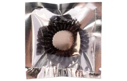 The Markless Hair Loop - Midnight Black by Goomee for Women - 1 Pc Hair Tie