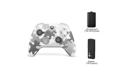 Microsoft xbox series controller Bluetooth wireless controller XboxOneS controller steam XBOX starry sky controller computer version PC mobile phone TV white wireless adapter