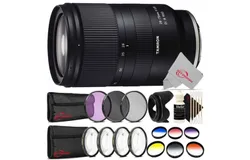 Tamron 28-75mm f&sol;2&period;8 Di III RXD Lens for Sony E Lens &plus; 67mm Color Filter &plus; Filter Kit &plus; Macro Kit &plus; Tulip Lens Hood &plus; 3pc Cleaning Kit