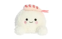 Aurora® Adorable Palm Pals™ 12&period;7cm Ebi Shrimp Sushi™ White Stuffed Animal