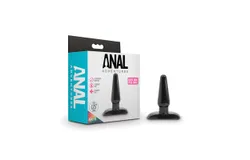 Anal Adventures Basic Anal Plug Sml Blk
