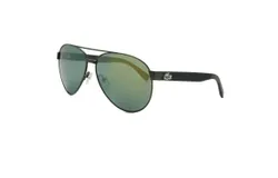 Lacoste Unisex L185S Sunglasses In Matte Green &sol; Green