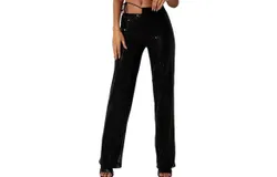 Motel Rocks Sanju Trouser In Black