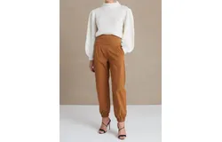 Bec &plus; Bridge Celeste Tuck Knit Jumper In Ivory