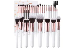 27 black make-up brushes
