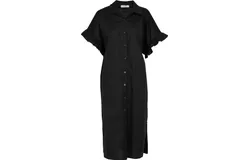 Astrid Women&apos;s Wander Ruffle Sleeve Dress In Black