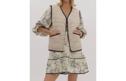 Entro Enjoy The Ride Vest In Sand