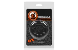OxBalls Thruster Cockring&comma; Black