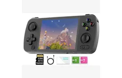 RG405M Retro Handheld Game Console &comma; Aluminum Alloy CNC Android 12 System 4&period;0 Inch IPS Touch Screen with 128G TF Card 3172 Games Compatible with 5G WiFi and Bluetooth 5&period;0 &lpar;Black&rpar;