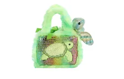 Aurora® Fashionable Fancy Pals™ 17&period;8cm Sea Turtle Multi-Color Stuffed Animal