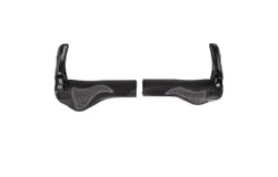 Grip of resistance agat mountain bike handlebars in soft rubber for mountain bikes