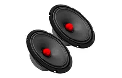 8 Inch Midrange Door Speaker 500W Subwoofer w Aluminum Bullet 8Ω Sub Woofer