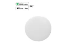 Round AirTag Anti-loss device for Apple Find findmy Locator itag Pet Tracker white