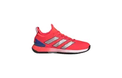 Adidas Men&apos;s Adizero Ubersonic 4 Lanz In Solar Red&sol;silver Mettalic&sol; Lucid Blue