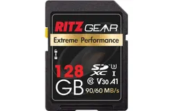 Ritz Gear Extreme Performance High Speed 128 GB Micro SD Card Class-10 Memory Card