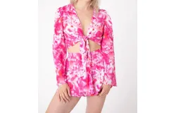 Sincerely Ours Addison Top In Watercolor Pink