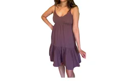 Billabong Wave After Wave Dress In Light Mauve