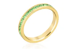 Stylish Stackables Peridot Crystal Ring