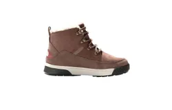 The North Face Women&apos;s Sierra Mid Lace Waterproof Shoes In Deep Taupe&sol;wild Ginger