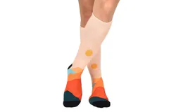 Arizona Heat Pattern CoolMax Socks&comma; Crew Socks Nature Collection for Men & Women
