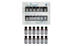 12 Pack of Aromatherapy Essential Oils