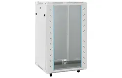 18U Network Cabinet 19" IP20 Gray 23&period;6"x23&period;6"x39&period;4"