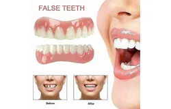 Veneers False Teeth Snap On Instant Smile Veneers Cosmetic Teeth Dentures Dental Tw
