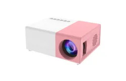 Cross-border J9pro Portable Smart 1080P Projector Home Office HD YG300 Mini projector&lpar;Insert U disk for use&rpar;