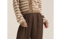 Z Supply Este Cardigan In Campfire