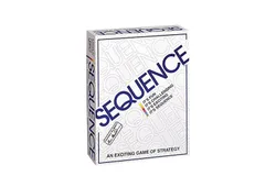 Party Games Sequence Playing Cards Game An Exciting Game of Strategy Friends Playing Together
